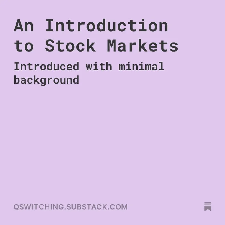 An Introduction to Stock Markets