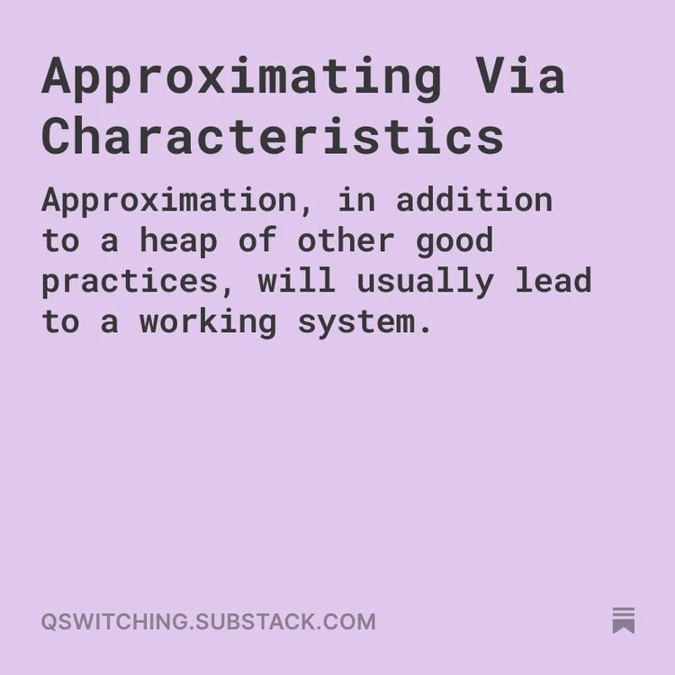 Approximating Via Characteristics